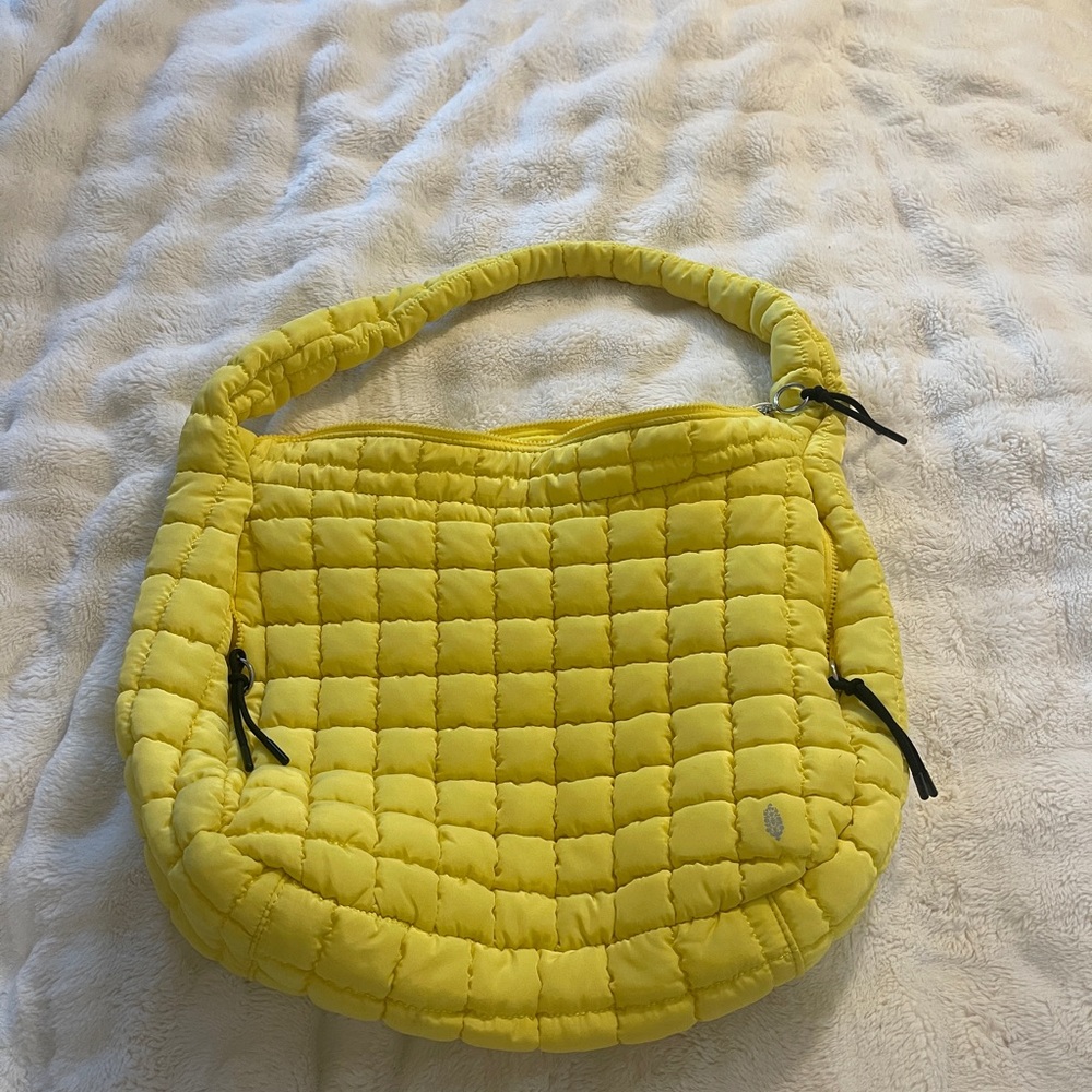 Free People Quilted Carryall Bag